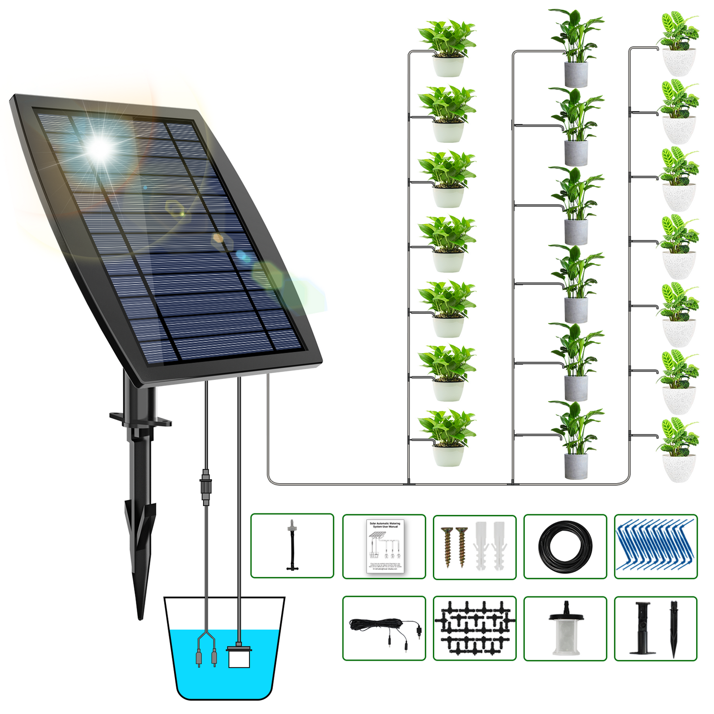 JIYANG-Solar Automatic Plant Self Watering Devices