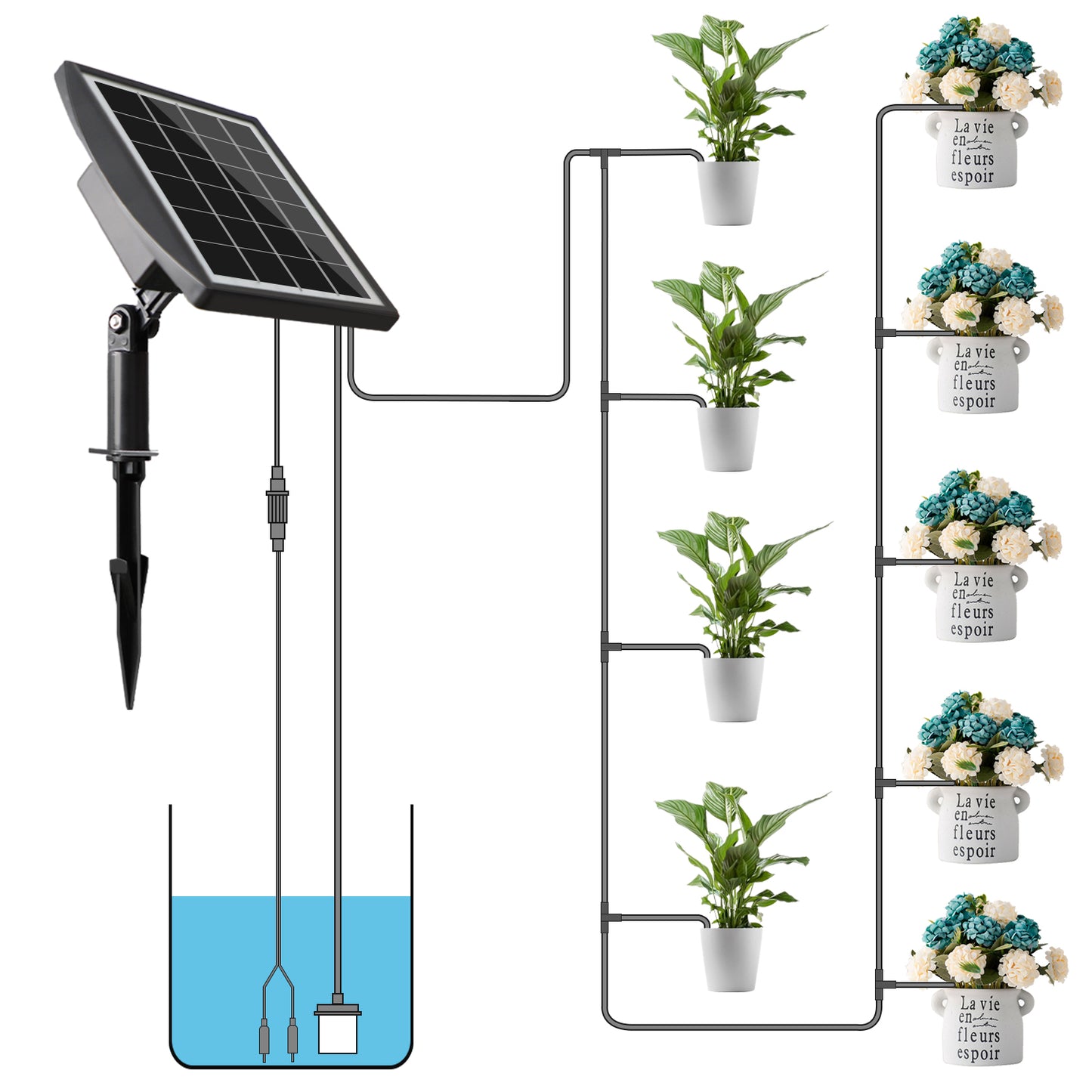 JIYANG-Solar Automatic Plant Self Watering Devices